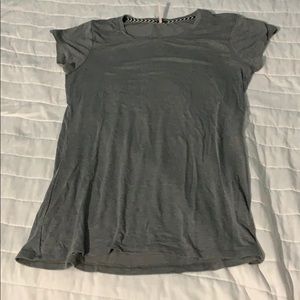 Soft gray tee